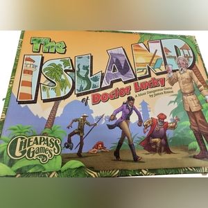 The island of Dr lucky board game
